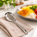 کفگیر لوکس استیل
