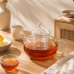 قوری پیرکس صافی دار