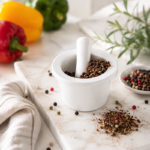 هاون چینی زرین