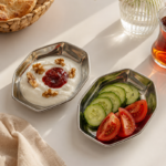 مزه خوری ۸ ضلعی استیل