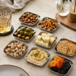 مزه خوری مستطیل استیل